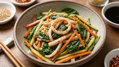 Espinafre com lulas: uma bomba proteica e uma alegria vitamínica num só prato