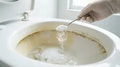 Um simples procedimento noturno que elimina o odor e a incrustação no banheiro